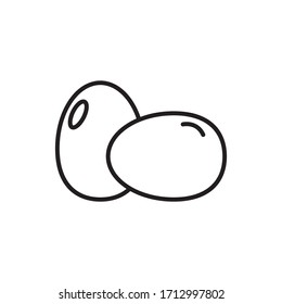 Egg Icon Vector Design Template