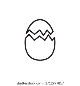 Egg Icon Vector Design Template