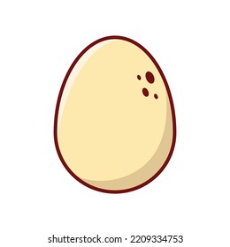 egg icon vector design template in white background