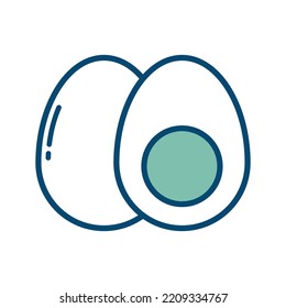 egg icon vector design template in white background