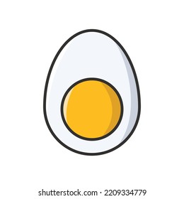 egg icon vector design template in white background