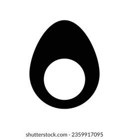 egg icon vector design template simple and clean
