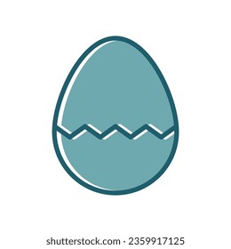egg icon vector design template simple and clean