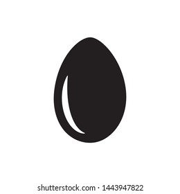 egg icon vector flat design