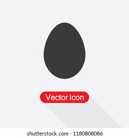 Egg Icon Vector Illustration Eps10