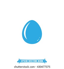 Egg icon vector illustration eps10. 