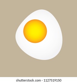 egg icon - vector illustrator