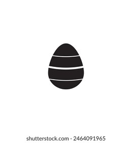 Icono de huevo Ilustración de Vector Logo Design