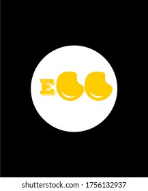 EGG ICON VECTOR LOGO DESIGN