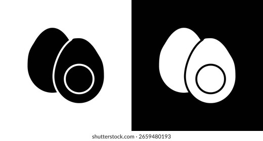 Ícone de ovo Gráficos escalonáveis por vetor