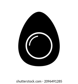 egg icon, egg vector sign symbol