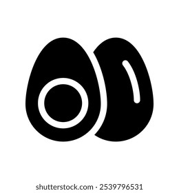 Egg Icon Vector Symbol Design Illustration