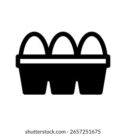 Egg Icon Vector Symbol Design Illustration