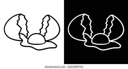Egg icon vector for web, and mobile app