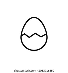 egg  icon vector for your design element	