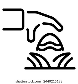 Egg Icon For web, app, infographic, etc