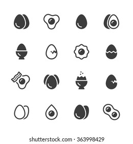 Egg icons.