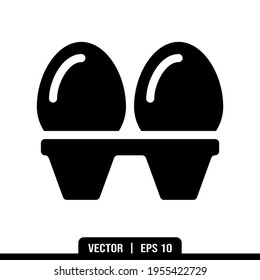 Colección vectorial de iconos de huevo, plantilla de logotipo de ilustración en estilo de moda. Idóneo para muchos fines.