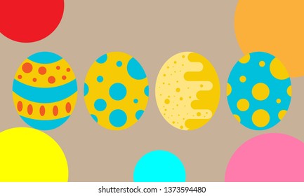 egg illustration with fullcolor