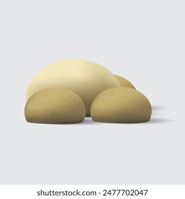 egg with an isolated egg