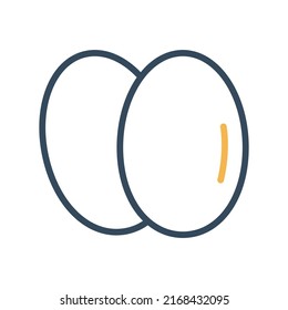 Icono de vector aislado de huevo que puede modificar o editar fácilmente

