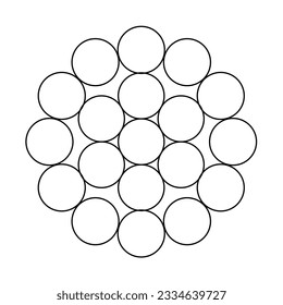 egg of life. Scared Geometry Vector Design Elements. thin line geometric. isolated on white background. the world of geometry with our intricate illustrations.