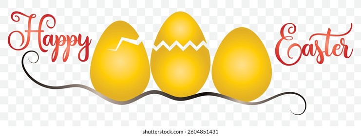 Egg line art, Continuous one line drawing of whole egg in shell, coloring gradient graphics, Vector illustration design element for Easter holidays. EPS 10.