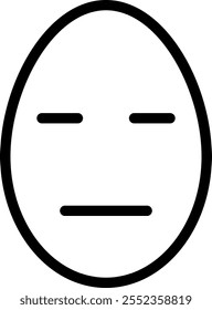 Eierlinie, Symbol, Vektorgrafik