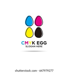 egg logo concept vector illustration
