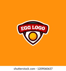 Egg Logo Design. Egg Logo Template