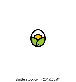 Egg Logo Design. Egg Logo Template