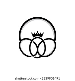 Egg Logo Design, Vector Garden Farm Agriculture, Simple Symbol Template