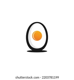 egg logo icon vector food