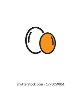 Ei-Logo-Vorlage Vektorsymbol-Design