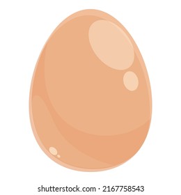 Egg Lutein Icon Cartoon Vector. Eye Food. Herbal Medicine