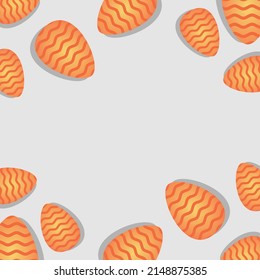 egg pattern for print or banner background