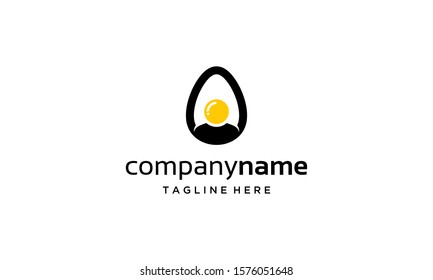 Egg People Silhouette Logo Design Inspiration