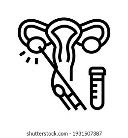 egg pick up line icon vector. egg pick up sign. isolated contour symbol black illustration