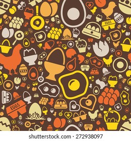 egg seamless pattern