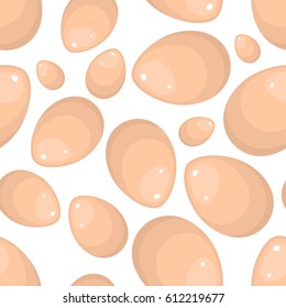 Egg seamless pattern