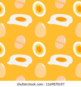egg seamless pattern background
