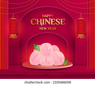 Ei-Snacks für chinesisches Neujahr