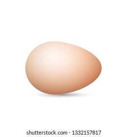 Egg template for easter. Pictogram.