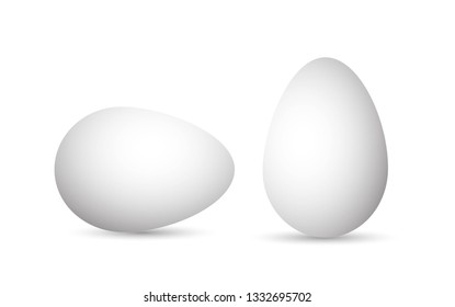 Egg template for easter. Pictogram.
