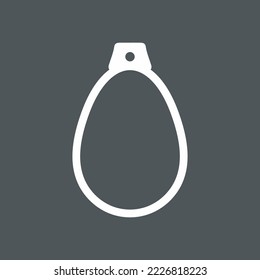 Egg tree ball toy decoration quality vector illustration cut