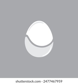 egg vector art design and illustration