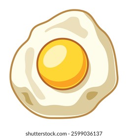 egg vector, egg cartoon, food, breakfast, 2d egg