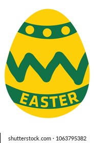  egg vector for easter holiday