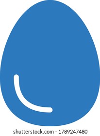 egg vector glyph color icon 
