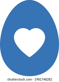 egg vector glyph color icon